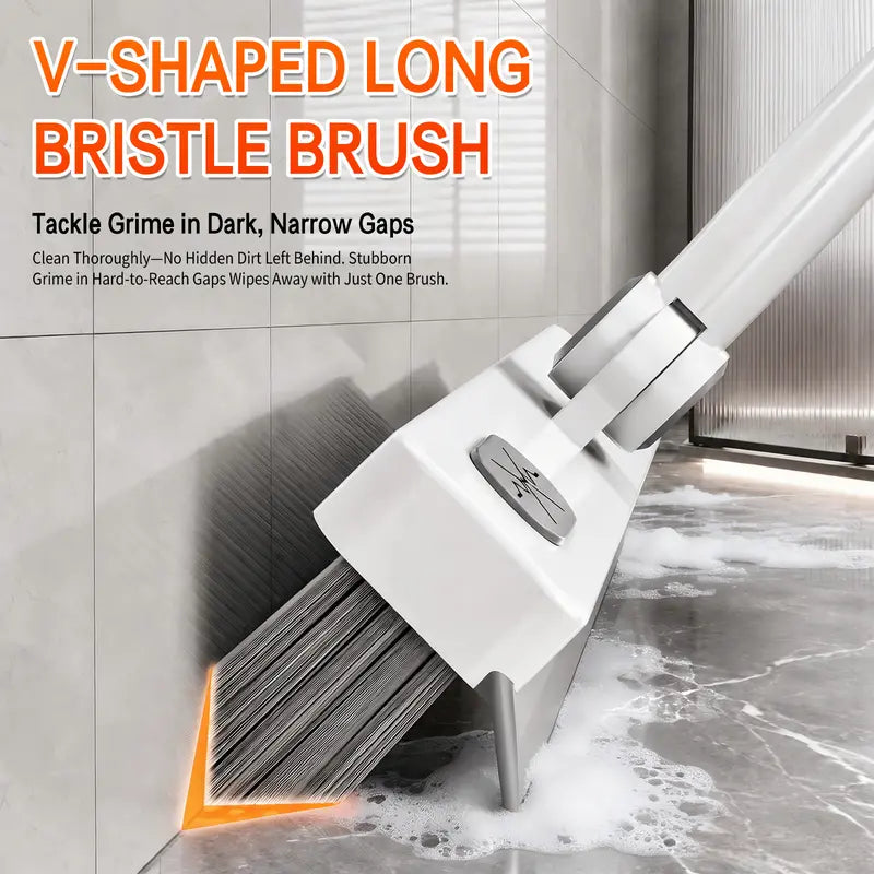 SOPAMI 360° Rotating Gap Cleaning Tool -Extendable Adjustable No-Touch Cleaner forWindows, Sliding Doors, Narrow Spaces, HomeDeep Cleaning